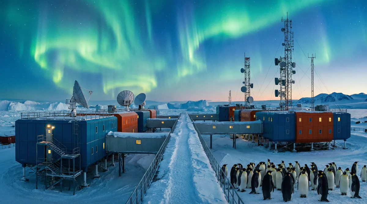 888集团南极科考基地全景象征电竞博彩平台的全面覆盖